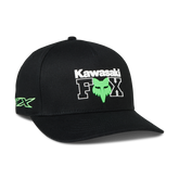 GORRA FOX X KAWASAKI FLEXFIT