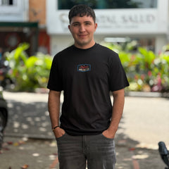 CAMISETA FOX ORIGINAL PREMIUM NEGRA - Todo Riders