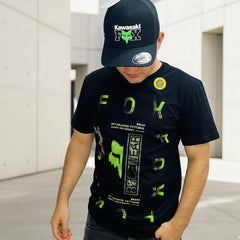 CAMISETA FOX THROTTLE SS PREM TEE DRK VIN M