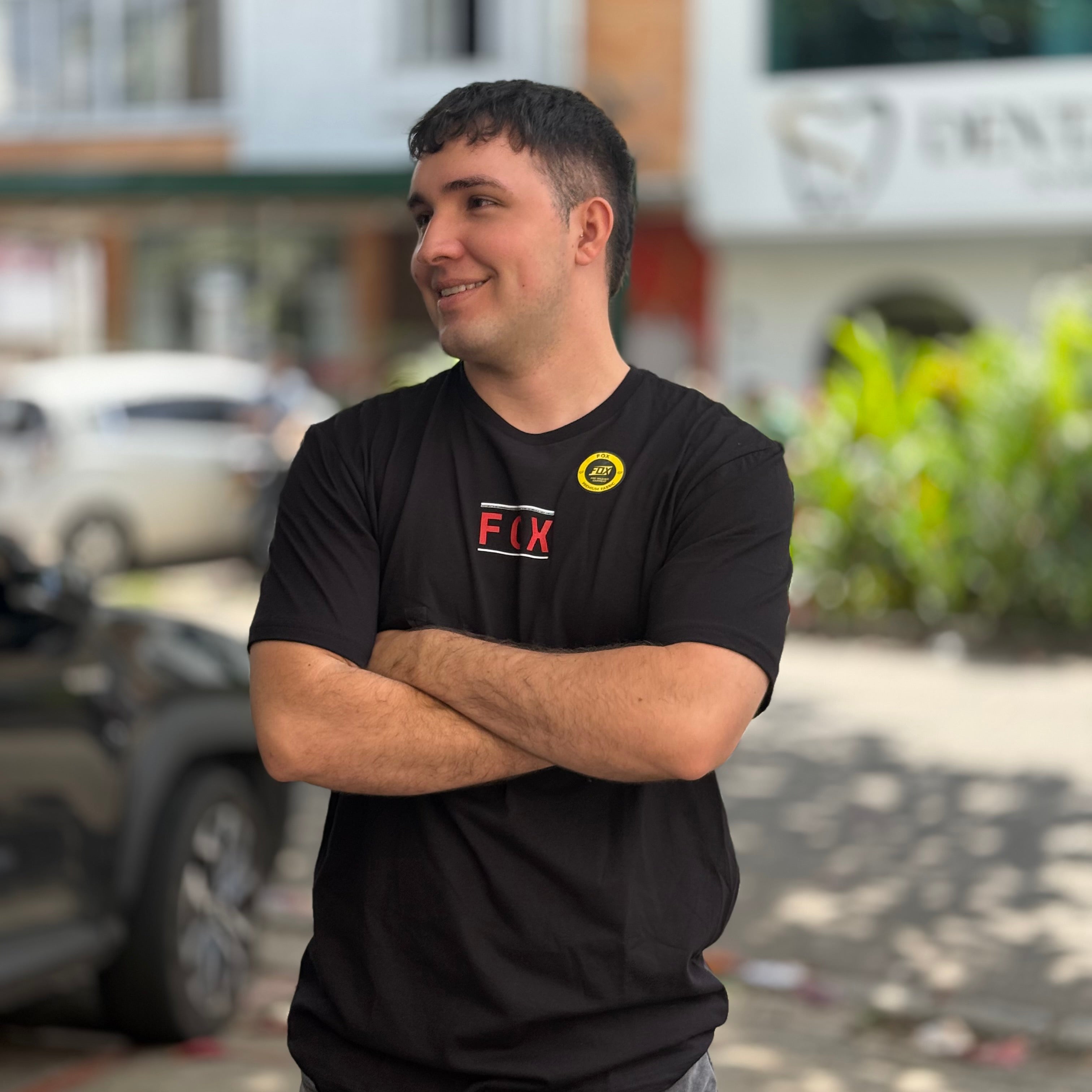 CAMISETA FOX RACE SPEC SS PREM [NEGRO]