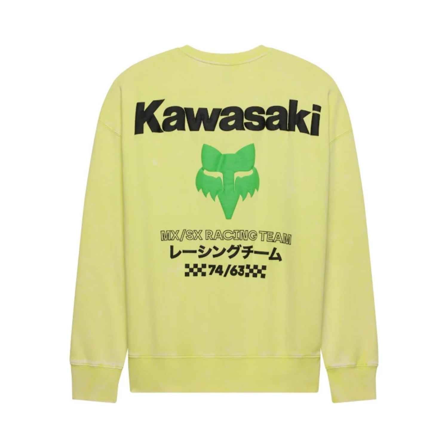 BUZO FOX KAWI HEAVYWEIGHT OVERSIZED [VERDE] (UNISEX)