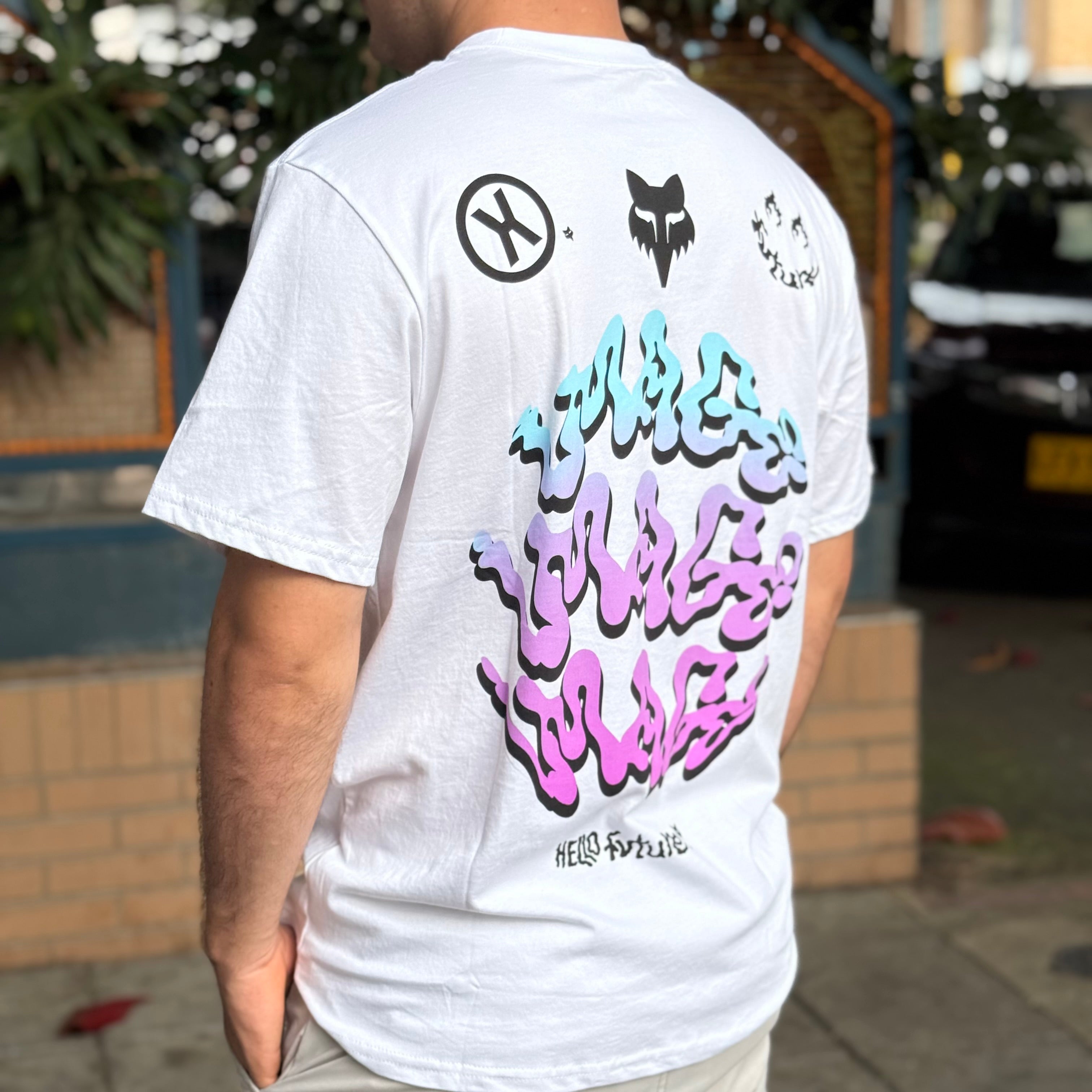 CAMISETA FOX HELLO FUTURE SS PREMIUM [BLANCO]