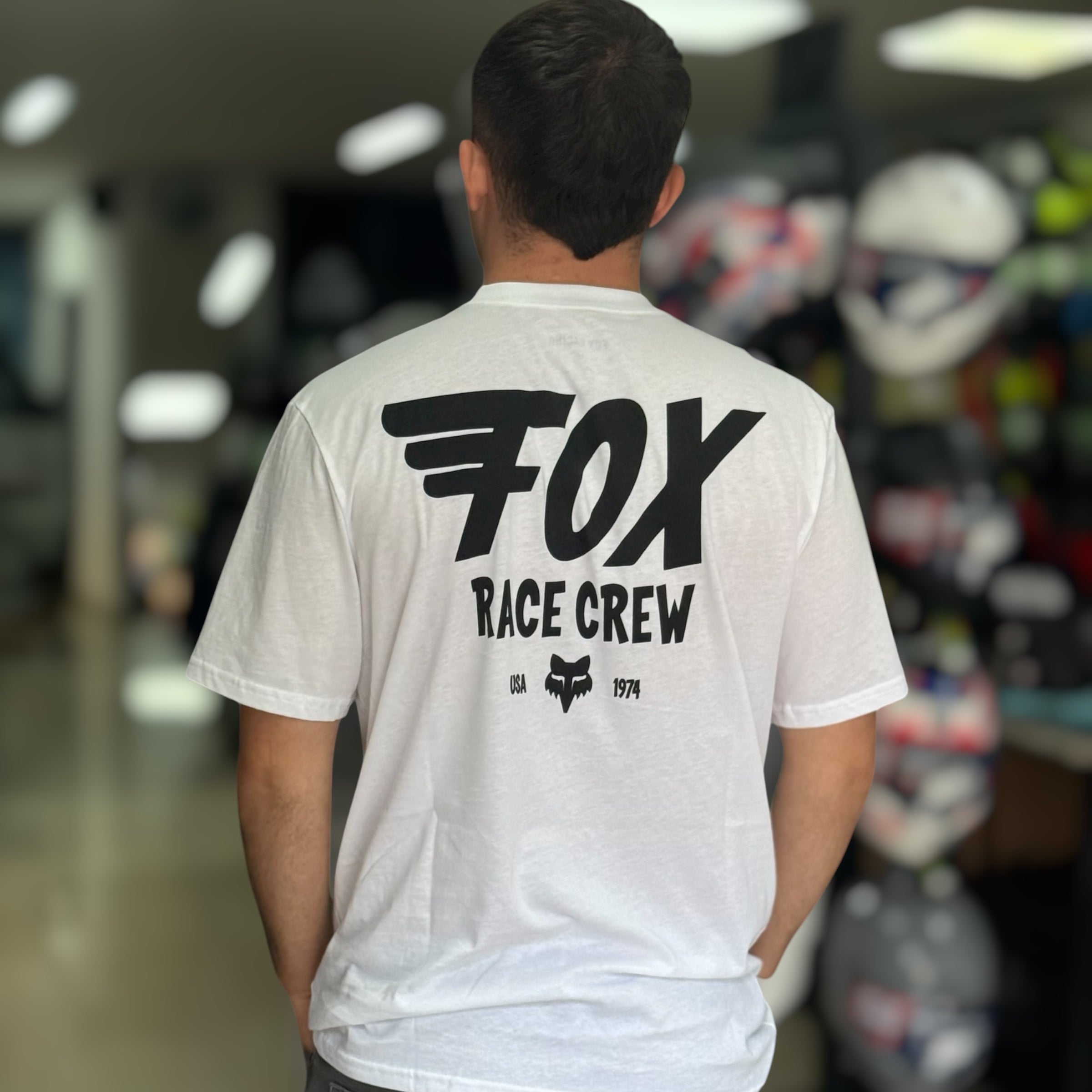CAMISETA FOX WING SS PREMIUM [BLANCO]