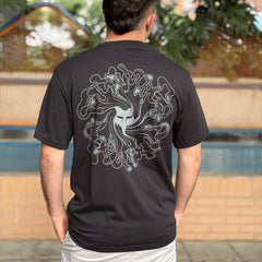 CAMISETA FOX FRECUENCY SS PREMIUM [NEGRO]