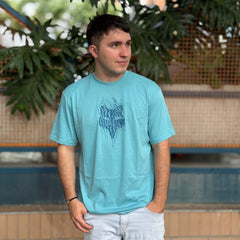 CAMISETA FOX BARK SS PREMIUM [AZUL CIELO]