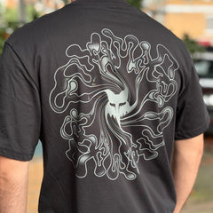 CAMISETA FOX FRECUENCY SS PREMIUM [NEGRO]