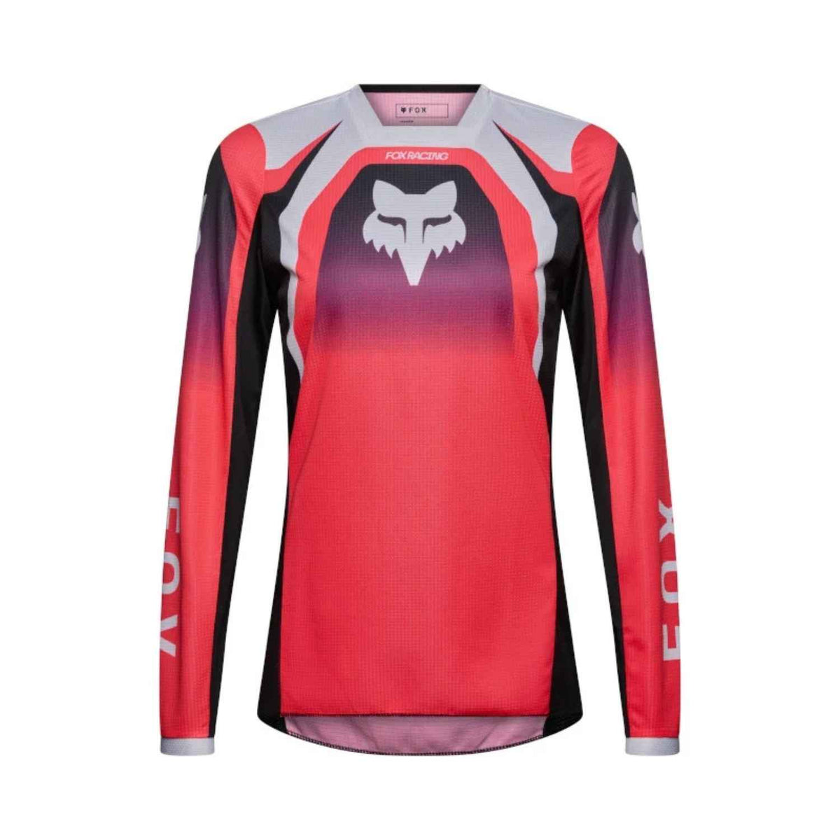 JERSEY FOX 180 FRAME [ROJO/NEGRO] (PARA DAMA)