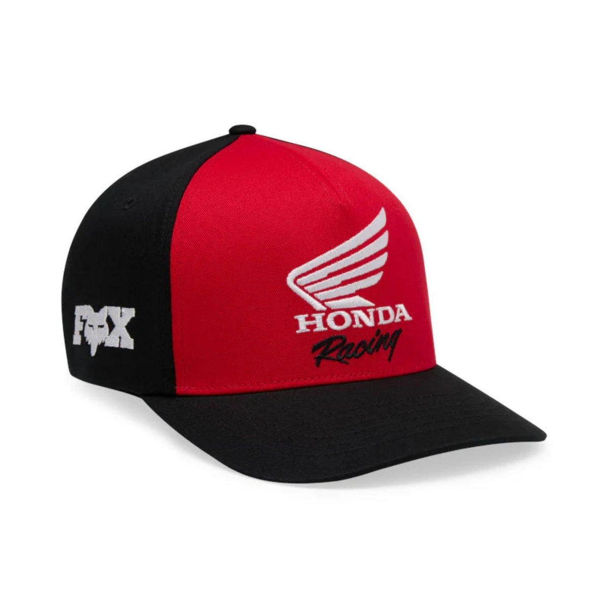 GORRA FOX X HONDA FLEXFIT [ROJO/NEGRO] - Todo Riders