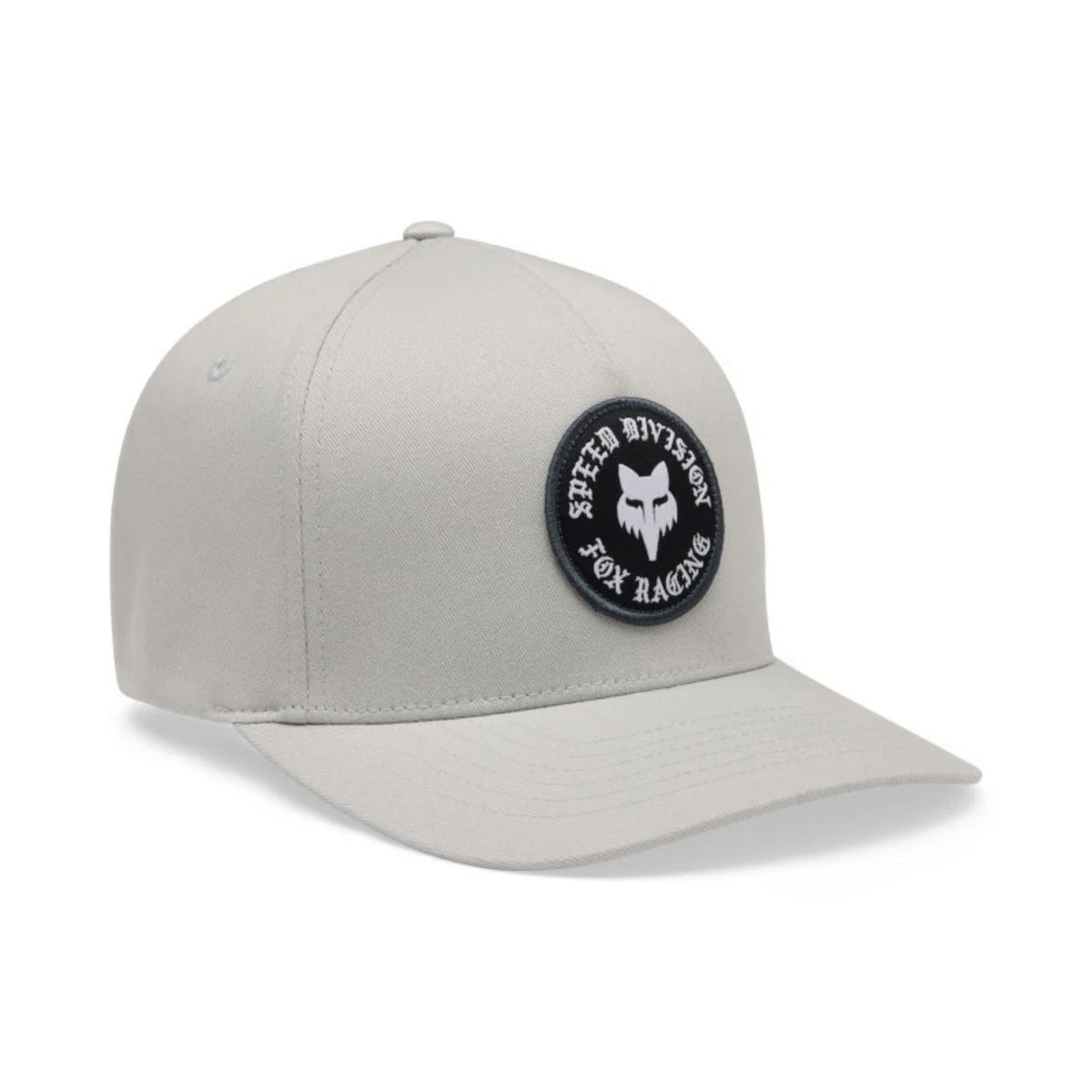 GORRA FOX BADGE FLEXFIT [GRIS CLARO] - Todo Riders