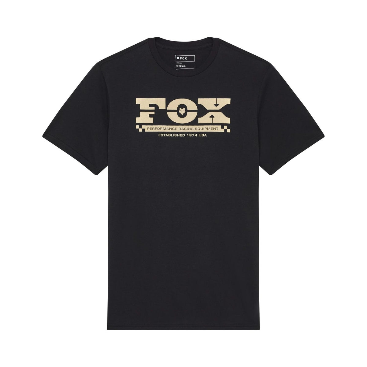 CAMISETA FOX NATIONAL SS PREMIUM [NEGRO]