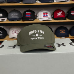 GORRA FOX SUPPLY FLEXFIT [VERDE OSCURO]