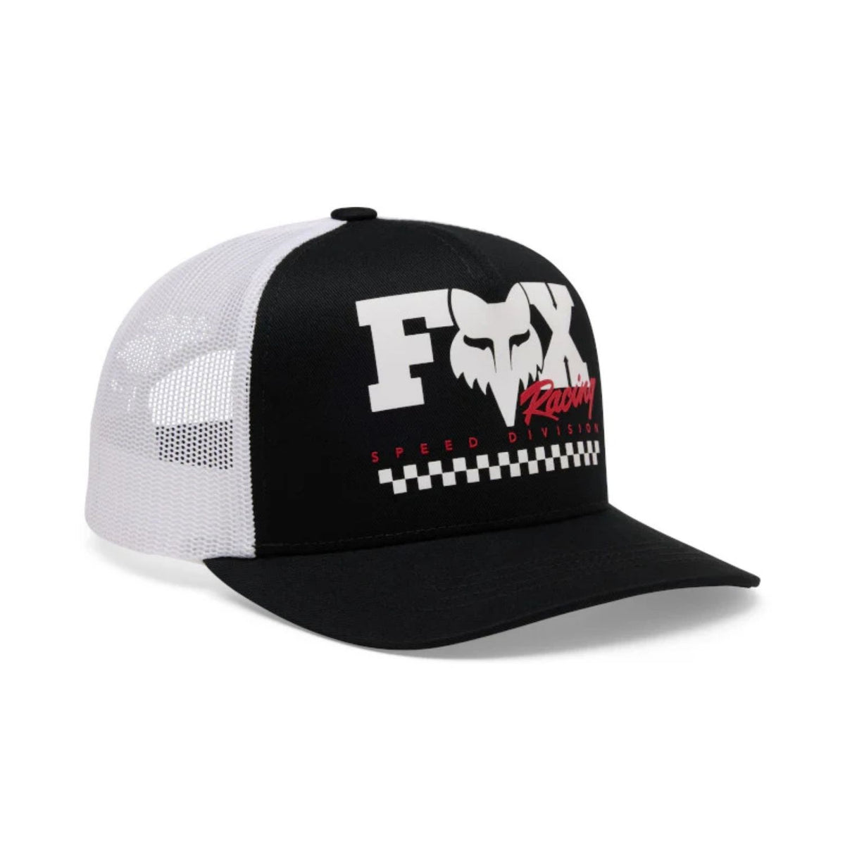 GORRA FOX CHECKER TRUCKER [NEGRO] - Todo Riders