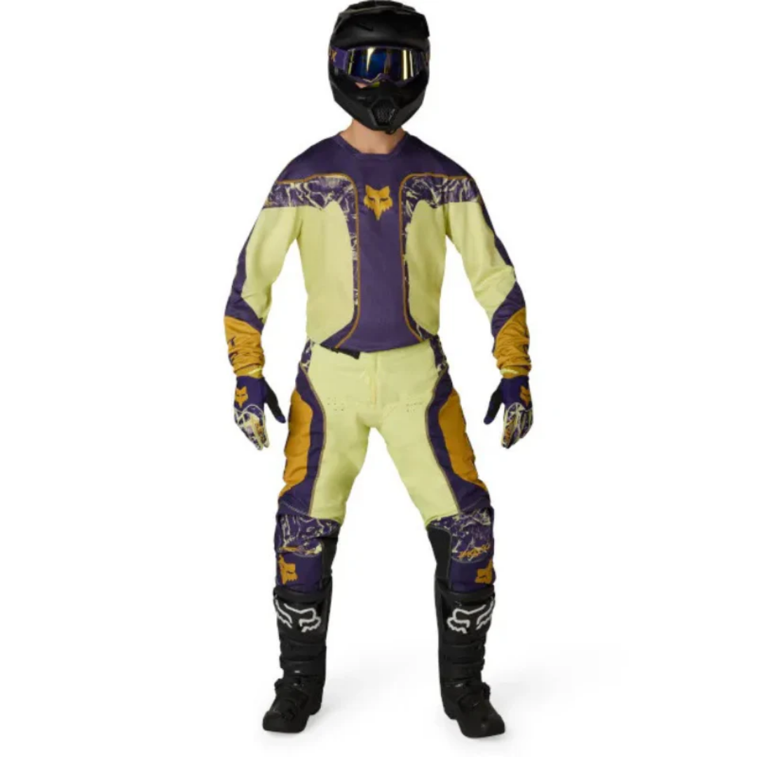 UNIFORME FOX 180 IMAGE PRINT [AMARILLO/MORADO]