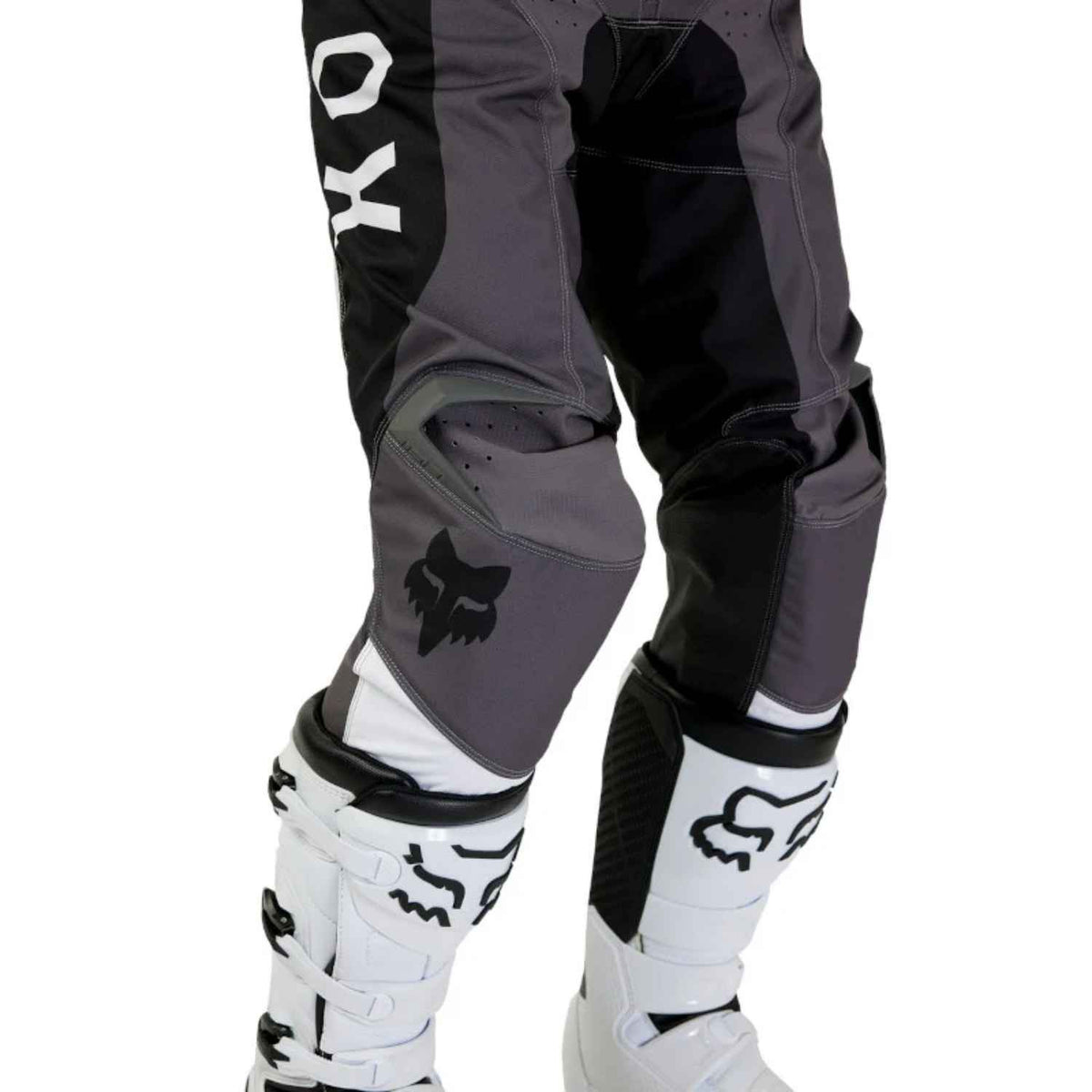 PANTALON FOX 180 NITRO - EXTD SIZES [NEGRO/BLANCO]