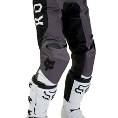 PANTALON FOX 180 NITRO - EXTD SIZES [NEGRO/BLANCO]