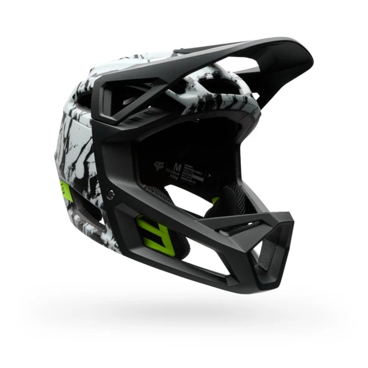 CASCO FOX PROFRAME THRIVE, CE [NEGRO/BLANCO]