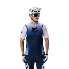 JERSEY FOX RANGER SS FOUNDRY [BLANCO/AZUL]