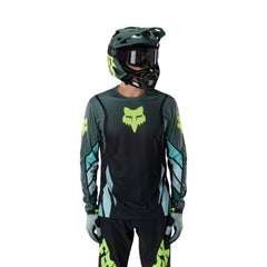 JERSEY FOX RANGER LS FOUNDRY [NEGRO/VERDE OSCURO]