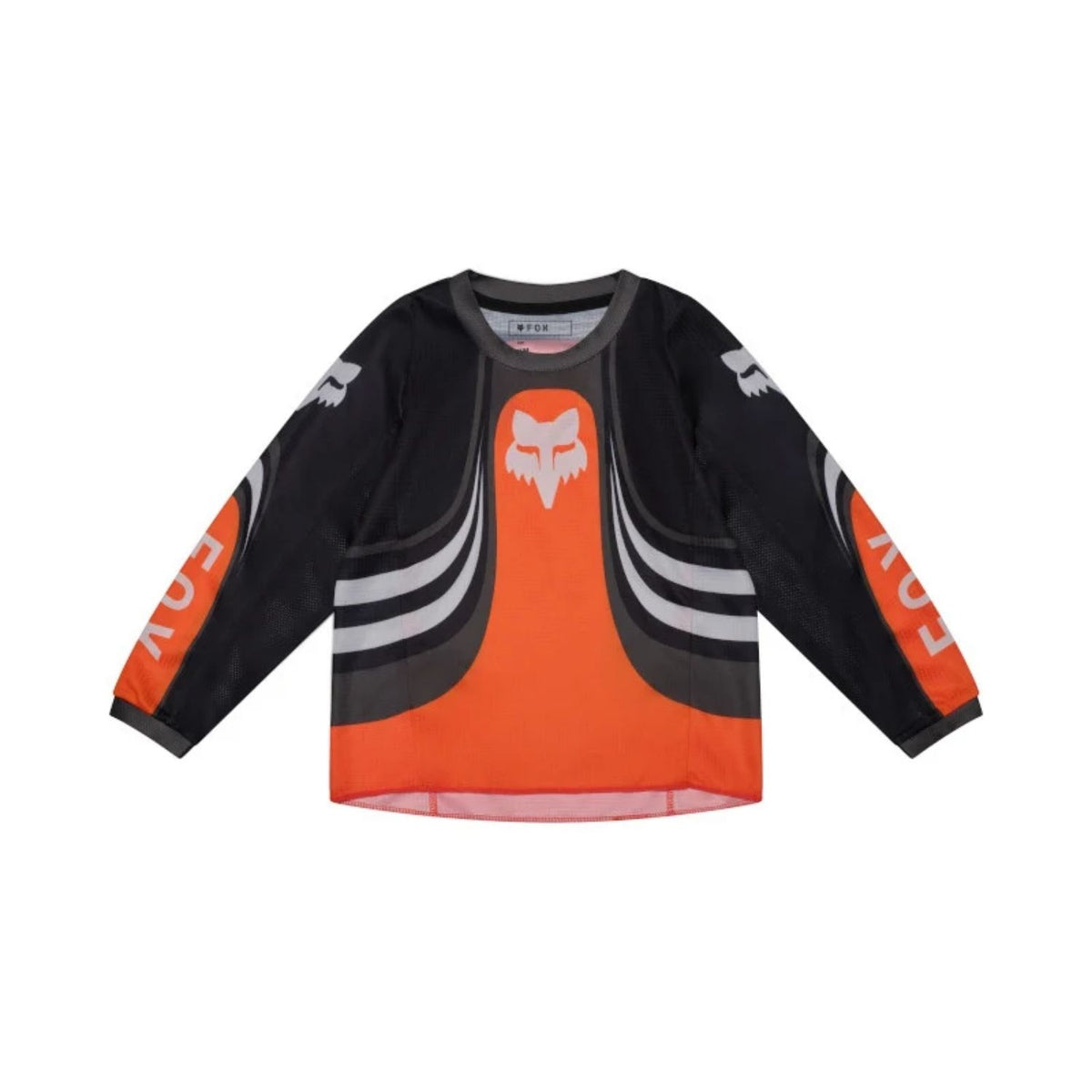 JERSEY FOX 180 DRAFT [NARANJA/NEGRO] (PARA NIÑOS PEQUEÑOS)
