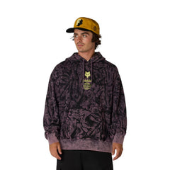 BUZO FOX IMAGE PRINT [MARRÓN/AMARILLO NEÓN] - Todo Riders