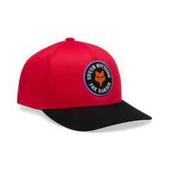 GORRA FOX BADGE SNAPBACK [ROJO] - Todo Riders