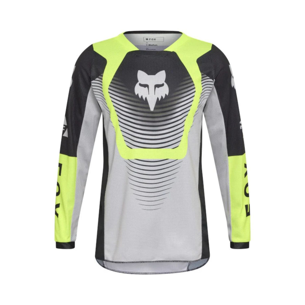 JERSEY FOX 180 SHIELD [GRIS/VERDE] (PARA NIÑOS)