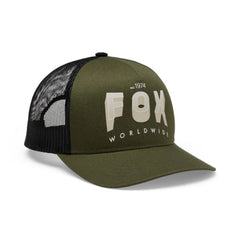 GORRA FOX BLOCK MESH TRUCKER [VERDE OSCURO] - Todo Riders