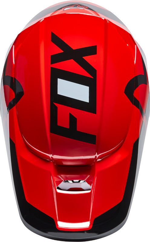 CASCO FOX V1 LUX ROJO FLUO