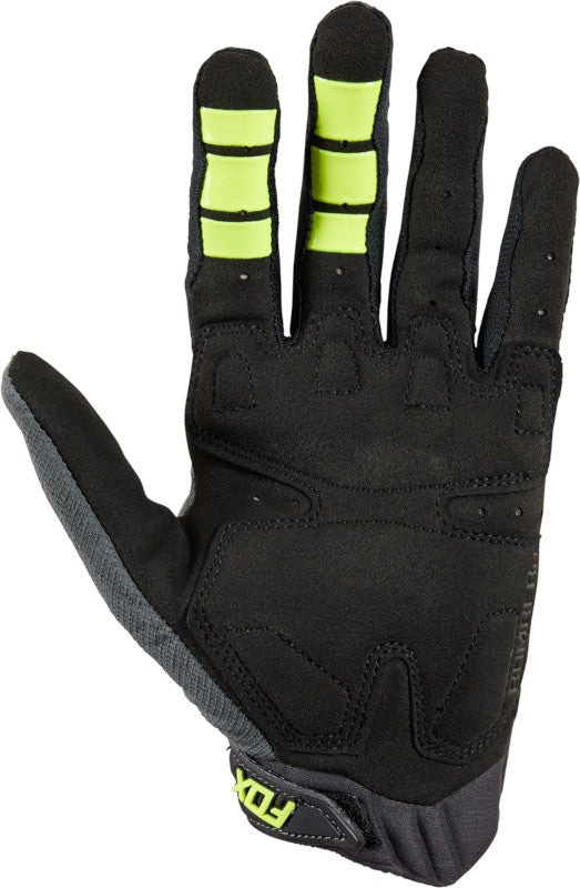 GUANTES FOX BOMBER LT [GRY/YLW]