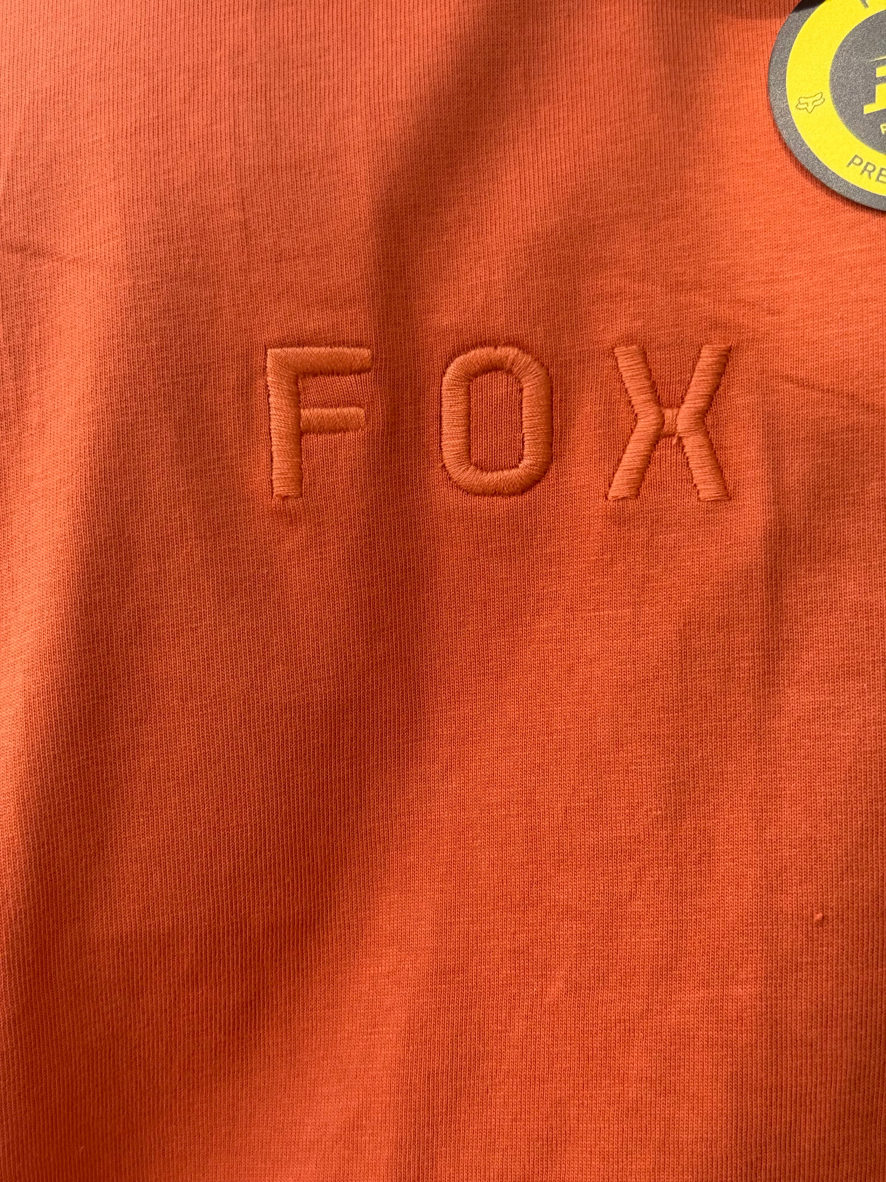 CAMISETA FOX WORDMARK OVERSIZED [NARANJA]