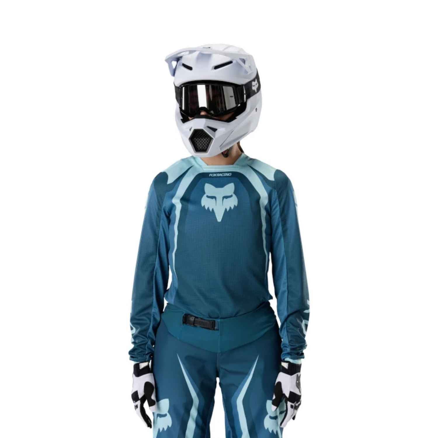 JERSEY FOX 180 FRAME [AZUL/NEGRO] (PARA MUJER)
