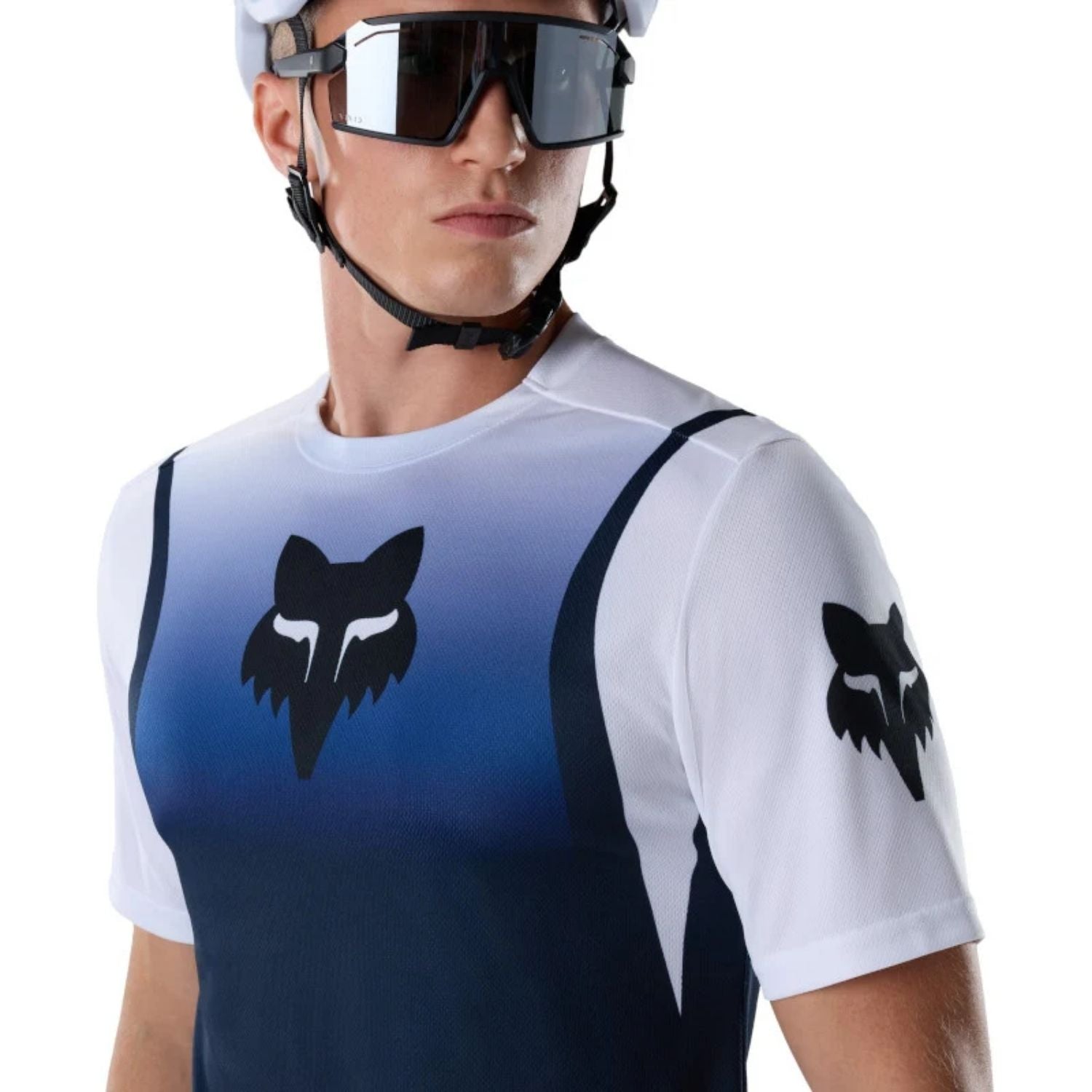 JERSEY FOX RANGER SS FOUNDRY [BLANCO/AZUL]