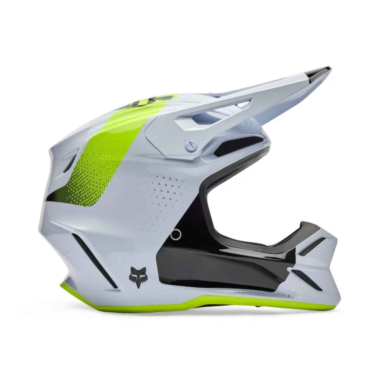 CASCO FOX V3 TINE [VERDE/BLANCO]