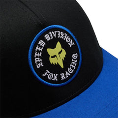 GORRA FOX BADGE SNAPBACK [NEGRO/AZUL] - Todo Riders