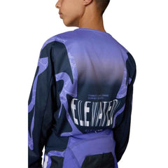 UNIFORME FOX DIFFUSE 180 EDICIÓN LIMITADA [NEGRO/MORADO] (PARA NIÑOS)