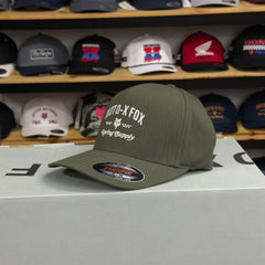 GORRA FOX SUPPLY FLEXFIT [VERDE OSCURO]