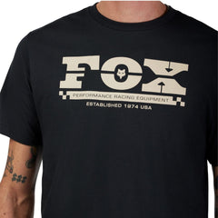 CAMISETA FOX NATIONAL SS PREMIUM [NEGRO]