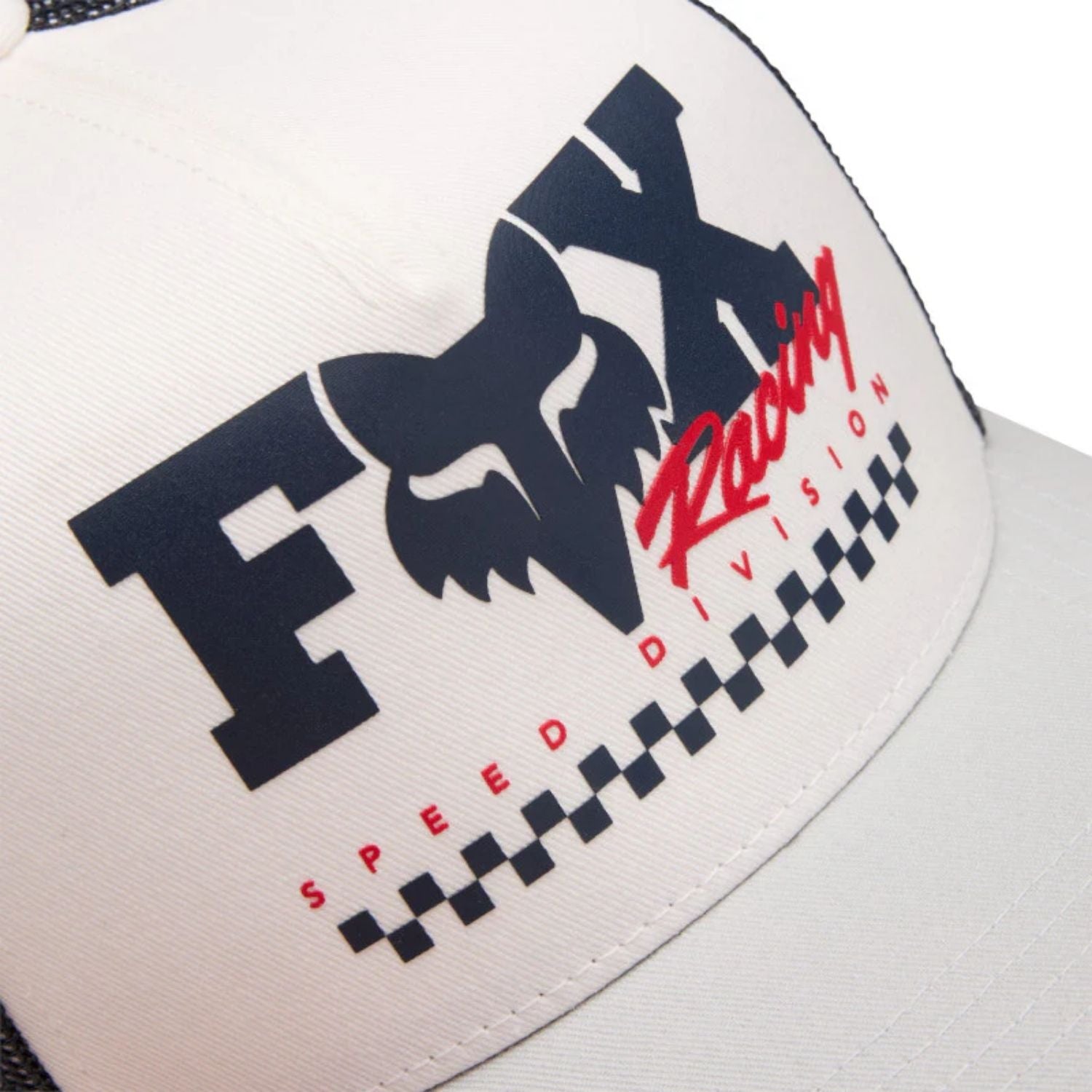 GORRA FOX CHECKER TRUCKER [GRIS/NEGRO] - Todo Riders