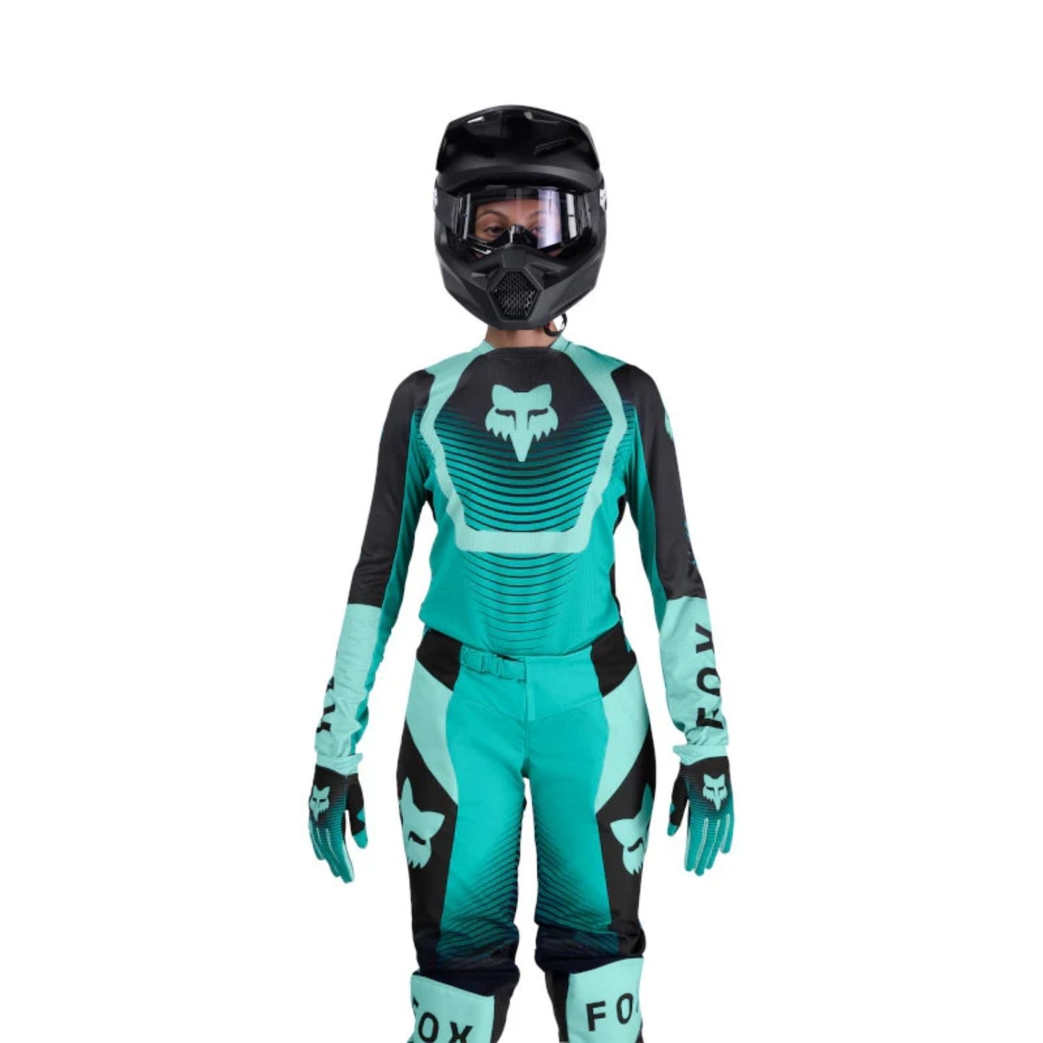 JERSEY FOX 180 SHIELD [AZUL MARINO/ NEGRO] (PARA DAMA)