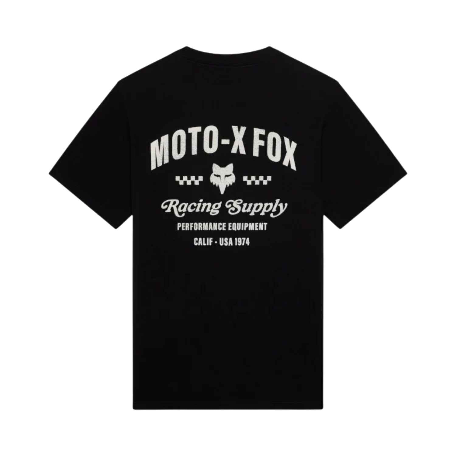 CAMISETA FOX SUPPLY 195 ORIGINAL OVERSIZED [NEGRO]