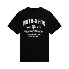 CAMISETA FOX SUPPLY 195 ORIGINAL OVERSIZED [NEGRO]