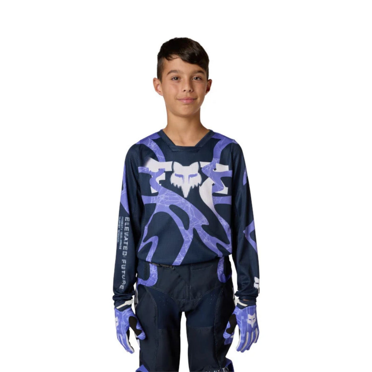 JERSEY FOX 180 DIFFUSE SE [MORADO] (PARA NIÑOS EDICIÓN LIMITADA)