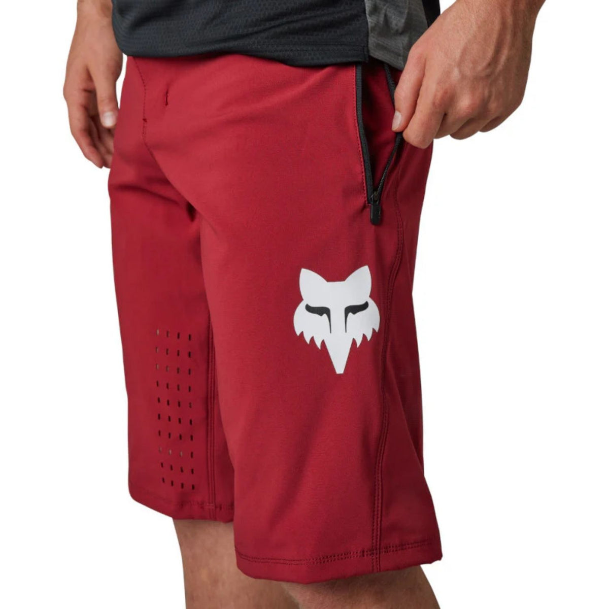SHORT FOX DEFEND AURORA [ROJO] - Todo Riders