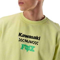 BUZO FOX KAWI HEAVYWEIGHT OVERSIZED [VERDE] (UNISEX)