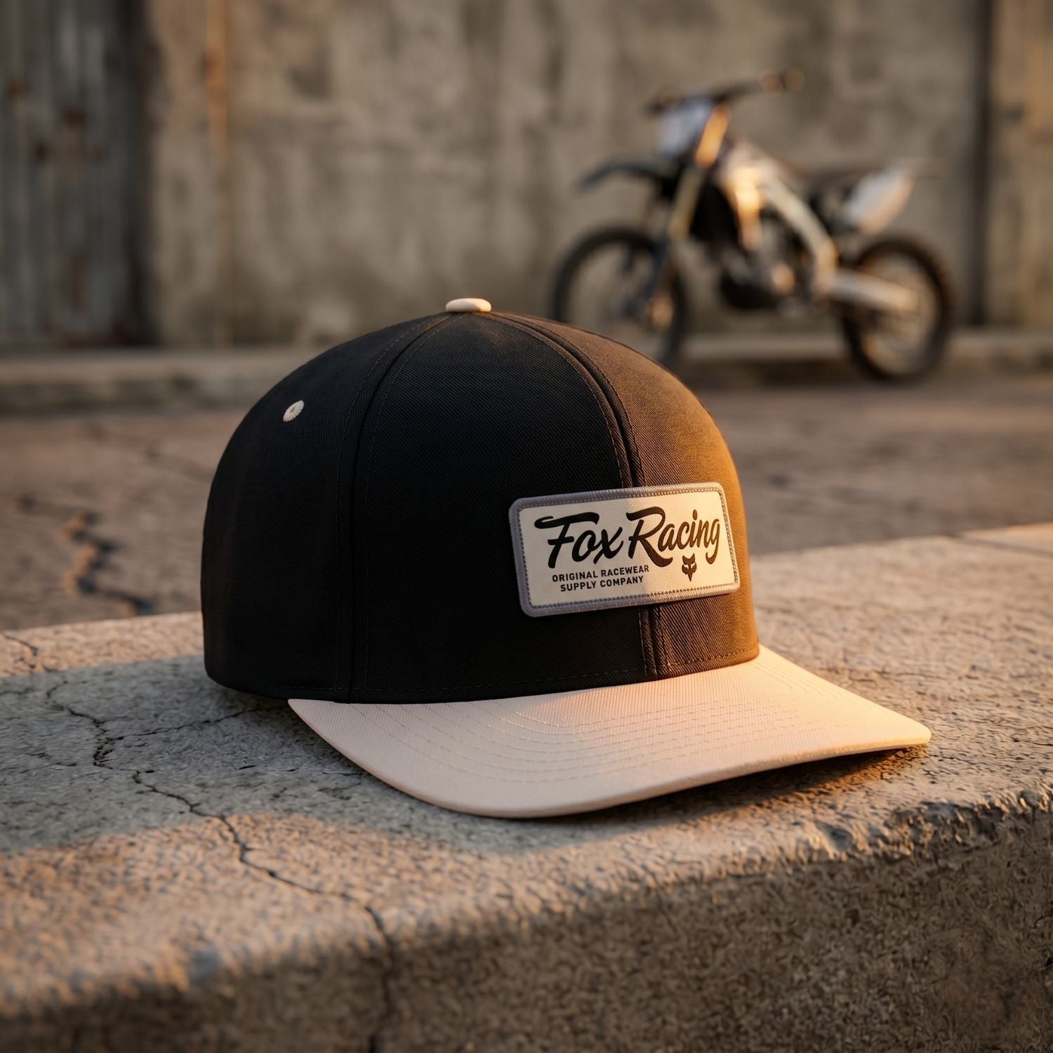 GORRA FOX FUEL FLEXFIT [NEGRO] - Todo Riders