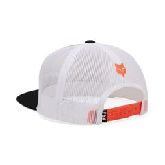 GORRA FOX IMAGE PRINT SNAPBACK PARA NIÑO [NARANJA/BLANCO] - Todo Riders