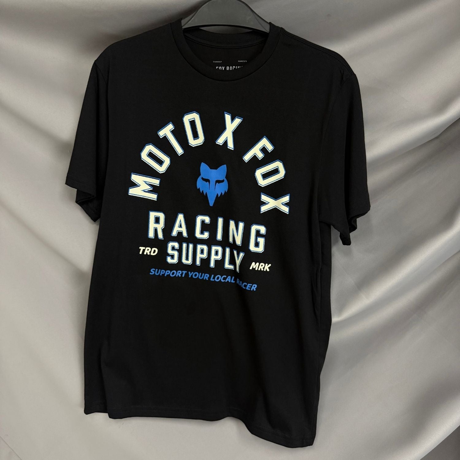 CAMISETA FOX LOCAL RACER SS PREMIUM [NEGRO]