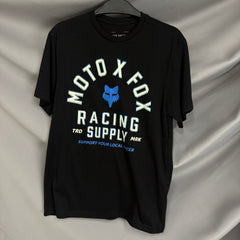 CAMISETA FOX LOCAL RACER SS PREMIUM [NEGRO]