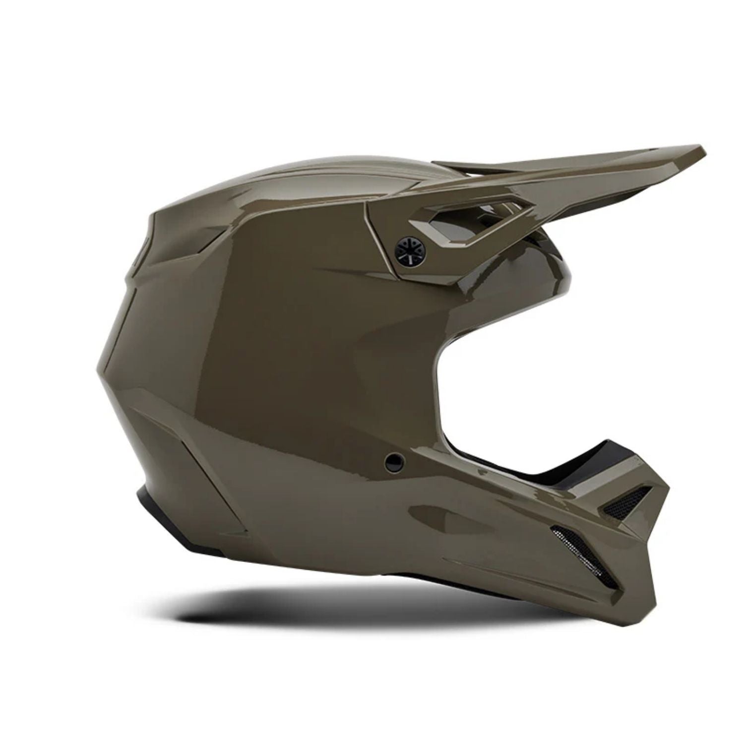 CASCO FOX V1 SOLID [CAFÉ GRISÁCEO]