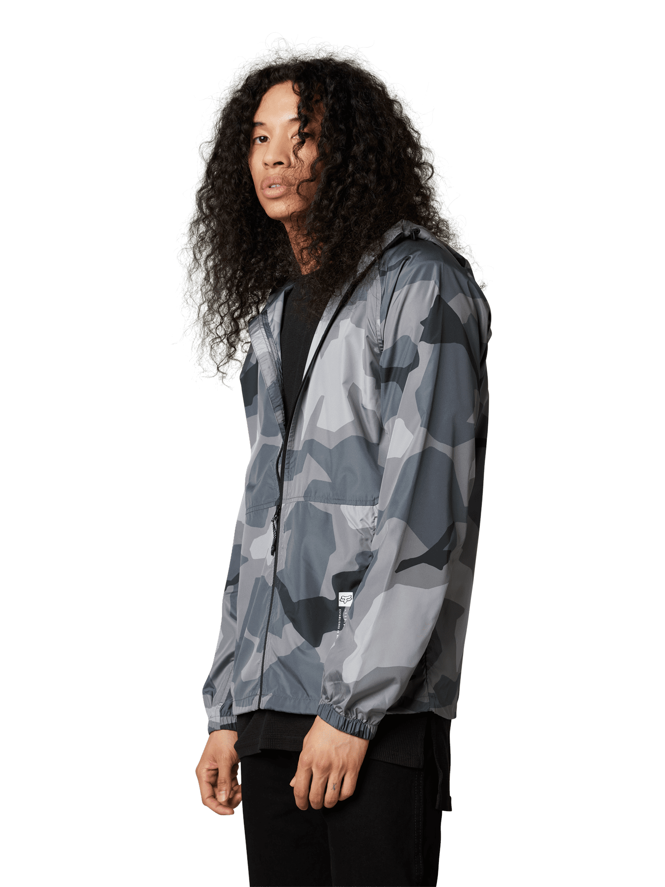 CHAQUETA CORTAVIENTOS FOX GEOLOGY [BLK CAM]